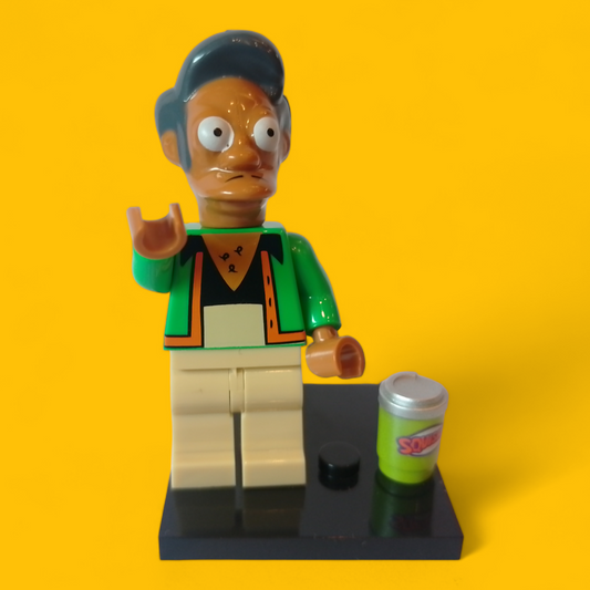 Apu Mini Fig Simpsons Brick Figure Simpsons Squishee